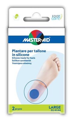 Talloniera master-aid in due tipologie di silicone l 2 pezzi