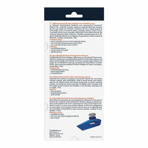 Talloniere Ammortizzanti Removibili Bio-Gel Comfort Taglia Small
