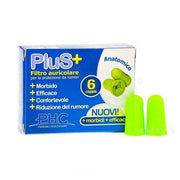 Tappo auricolare ear plus 6 coppie articolo 7en003 12 pezzi