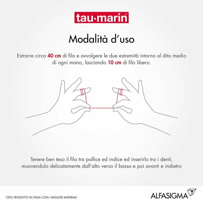 Tau-Marin Filo Interdentale Slim Ultrapiatto 25 mt