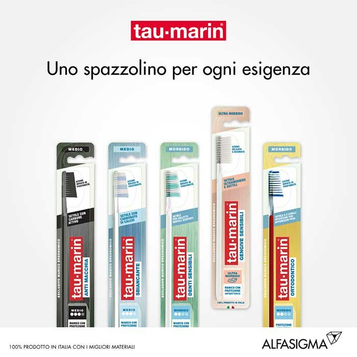Tau-Marin Spazzolino Denti Sensibili setole morbide