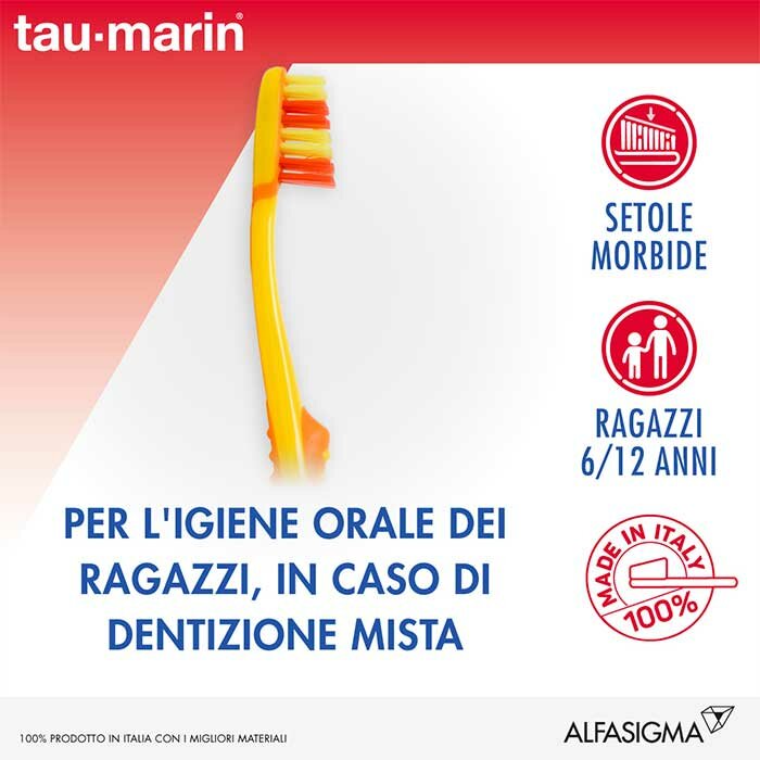 Tau-Marin Spazzolino Joy 6-12 anni