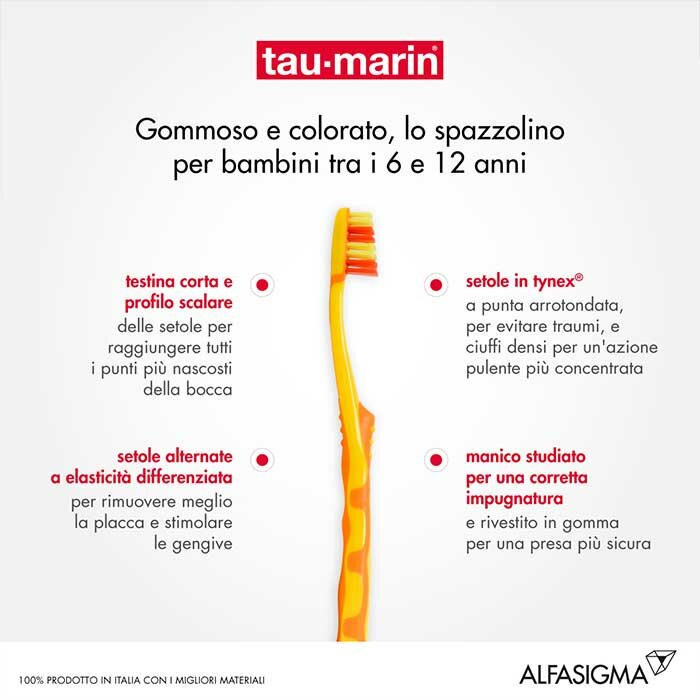 Tau-Marin Spazzolino Joy 6-12 anni