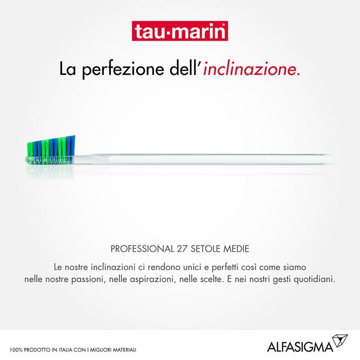 Tau-Marin Spazzolino Professional 27 setole medie