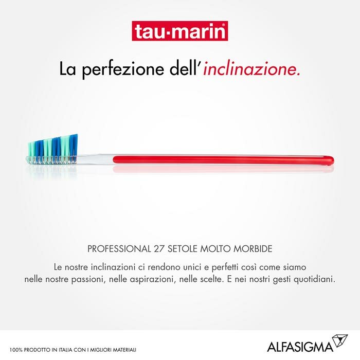 Tau-Marin Spazzolino Professional 27 setole molto morbide