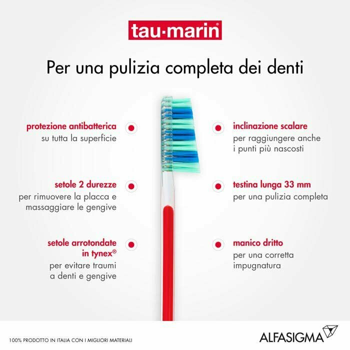 Tau-Marin Spazzolino Scalare 33 setole molto morbide 