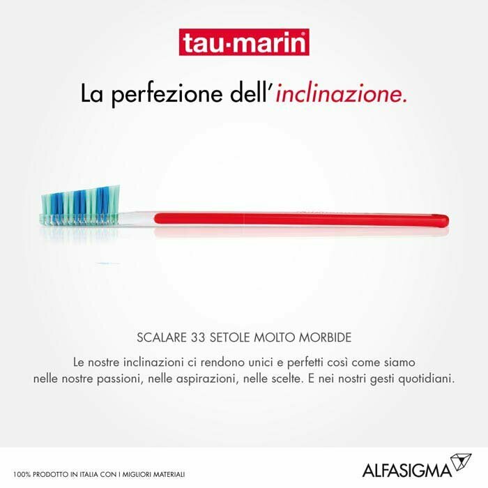 Tau-Marin Spazzolino Scalare 33 setole molto morbide 