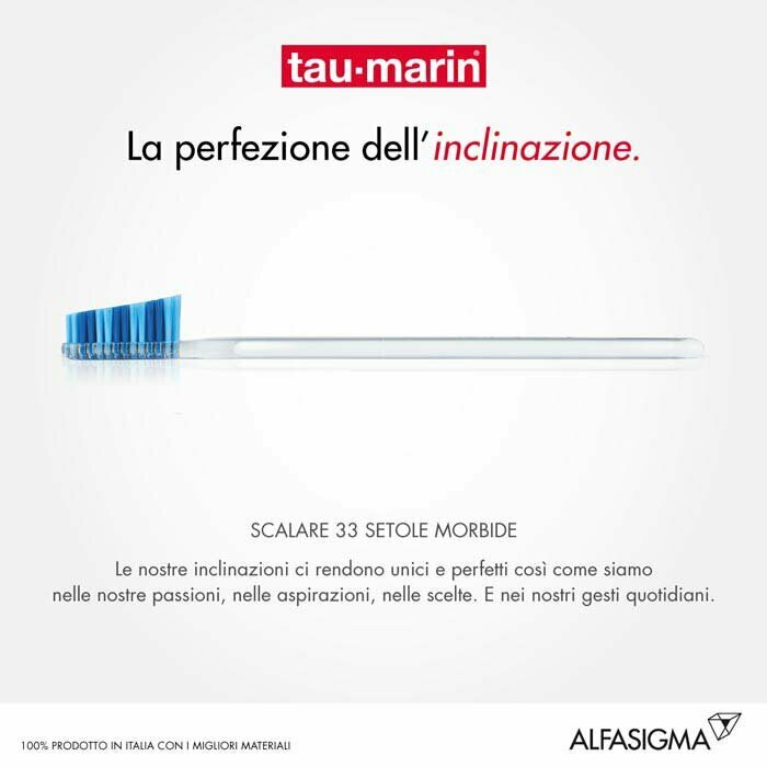 Tau-Marin Spazzolino Scalare 33 setole morbide