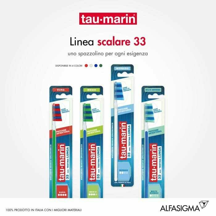 Tau-Marin Spazzolino Scalare 33 setole morbide