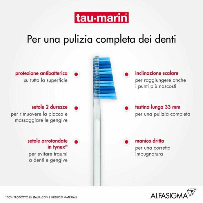 Tau-Marin Spazzolino Scalare 33 setole morbide