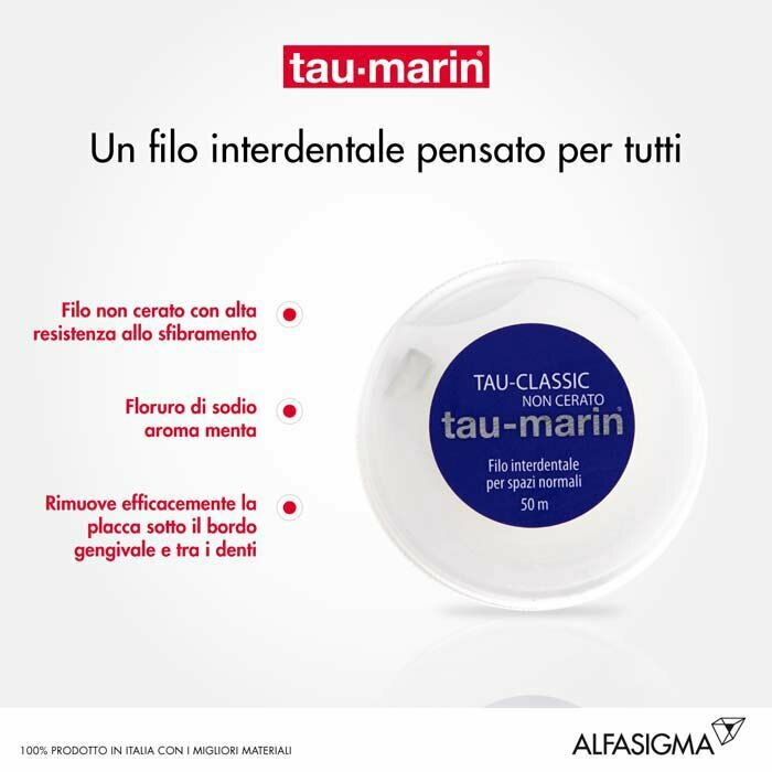 Taumarin filo interdentale classico non cerato