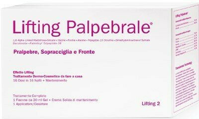 Tc lifting palpebre sopracciglia e fronte lifting 2 20ml + crema solida 30 ml