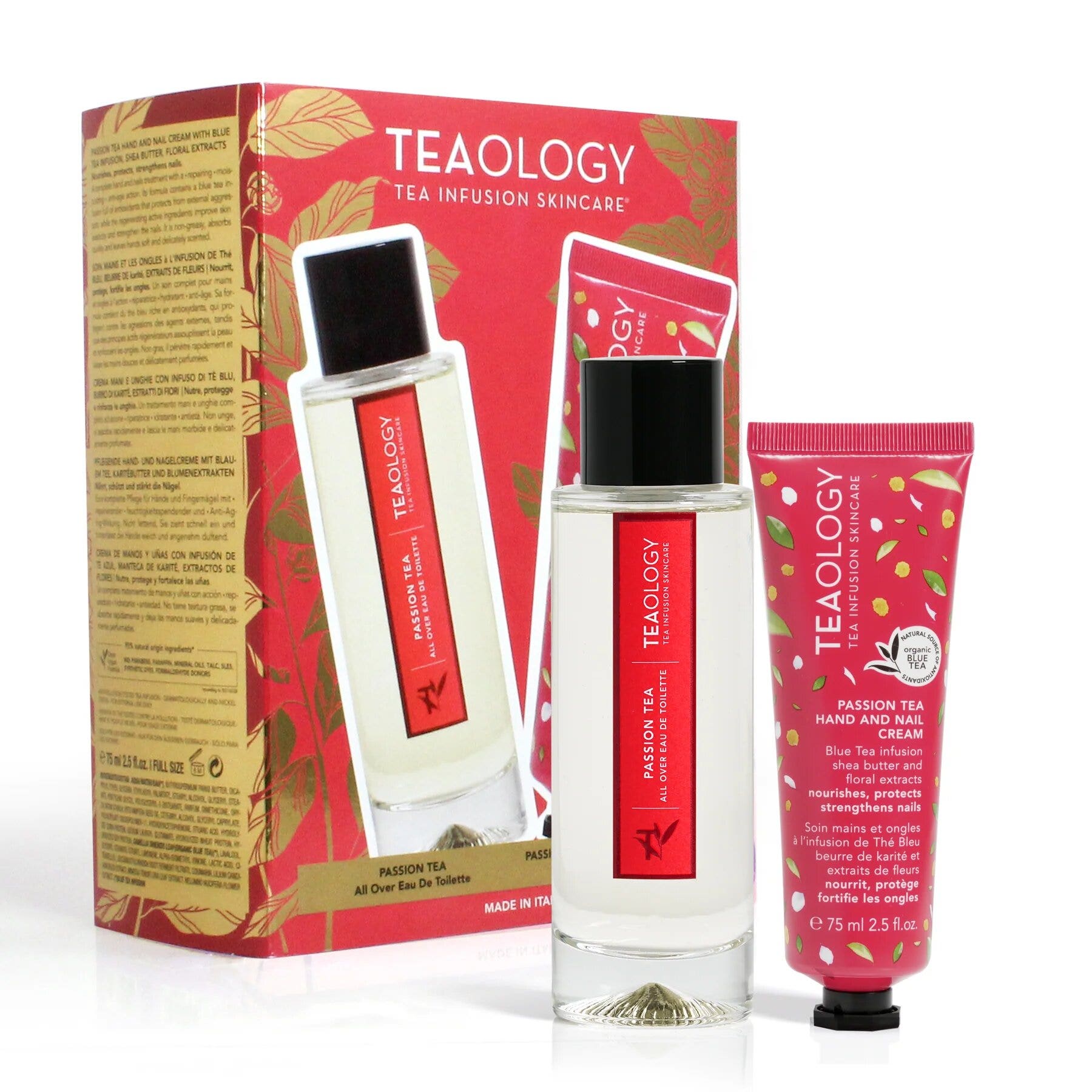 Teaology art of beautea passion tea set edt 100ml + crema mani 75ml