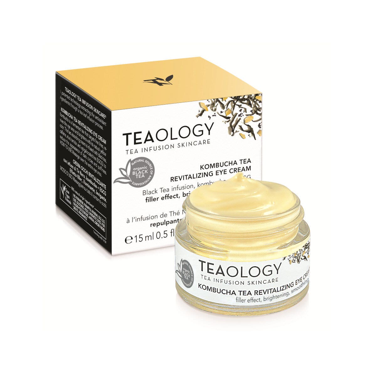Teaology kombucha tea crema occhi rivitalizzante 15ml