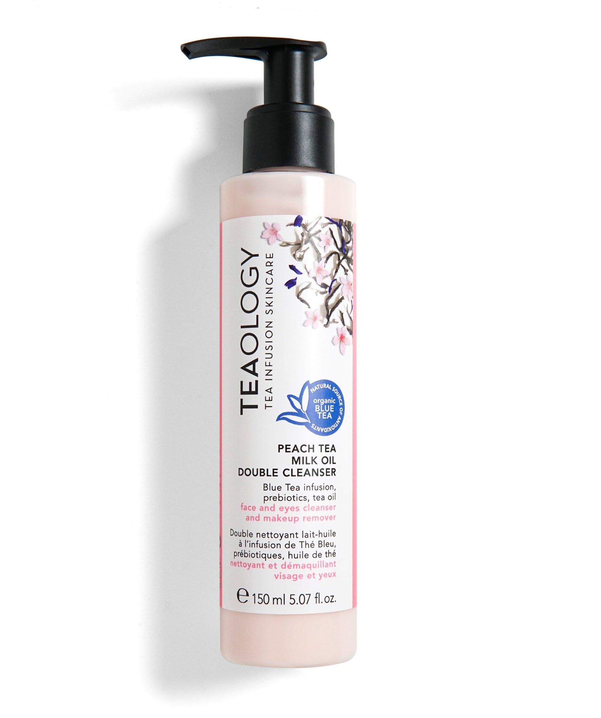 Teaology peach tea milk-to-oil double cleanser 150ml