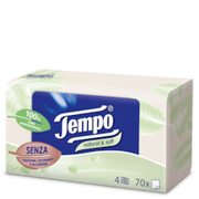Tempo box fazzoletti natural&soft 70 pezzi