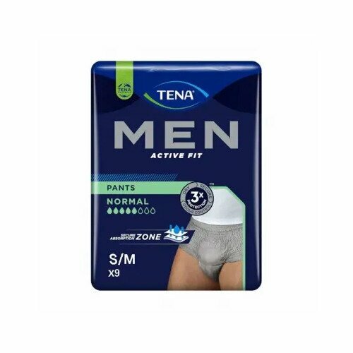 Tena Men Active Fit Slip Assorbente Uomo Taglia S/M 9 Pezzi