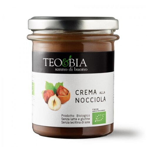 Teo&bia-crema alla nocciola bio senza latte 212 g