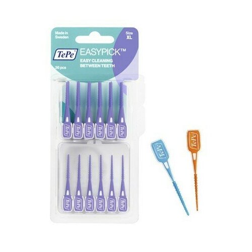 Tepe easypick m/l blu 36 pezzi