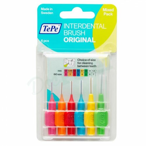 Tepe scovolini misti 6 pezzi rosa e verde