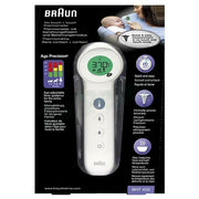 Termometro braun touch + no touch modello bnt400 3 in 1 permisurazione temperatura a distanza della fronte cibo e bagno