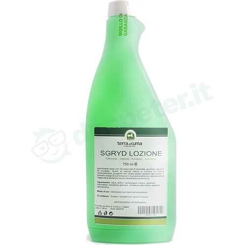 Terra di Cuma Sgryd Lozione Insettifuga Cavalli 750ml