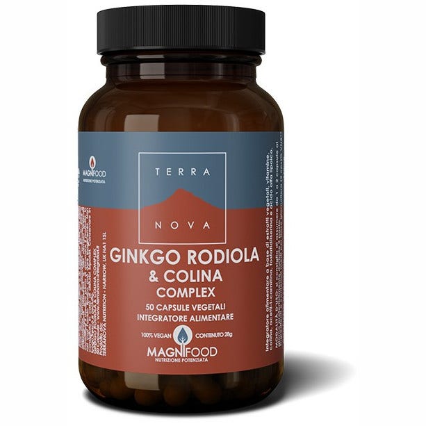 Terranova ginkgo/rod/col 50 capsule