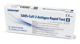 Test antigenico rapido covid-19 hightop autodiagnostico in tamponi nasali