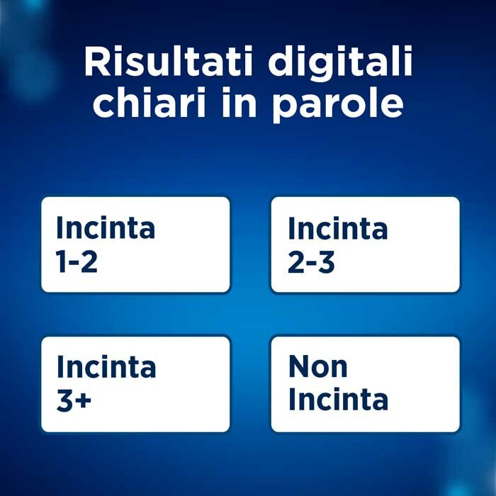 Test di gravidanza clearblue digital conception indicator 2pezzi
