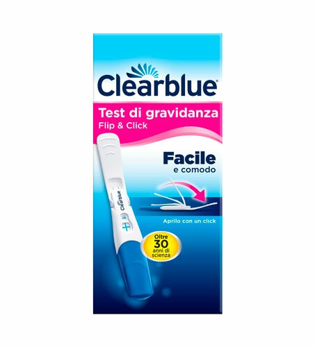Test di gravidanza clearblue flip & click