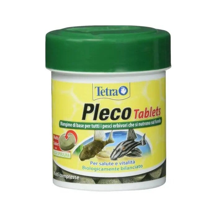Tetra pleco tablets pesci erbivori 120 tavolette