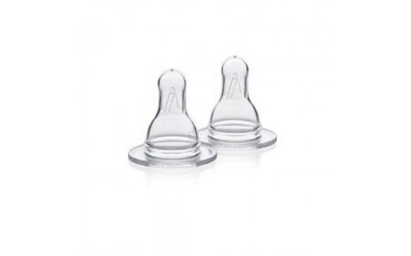 Tettarella medium flusso medio in silicone 2 pezzi
