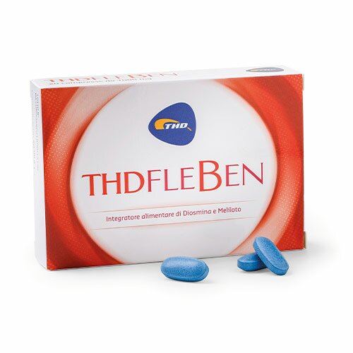 THD Fleben Integratore di Diosmina e Meliloto 20 Compresse