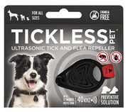 Tickless pet repellente ad ultrasuoni colore nero