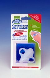 Timodore cuscinetto per dita a martello in gel di silicone 2 pezzi