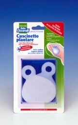 Timodore cuscinetto plantare in gel di silicone 2 pezzi