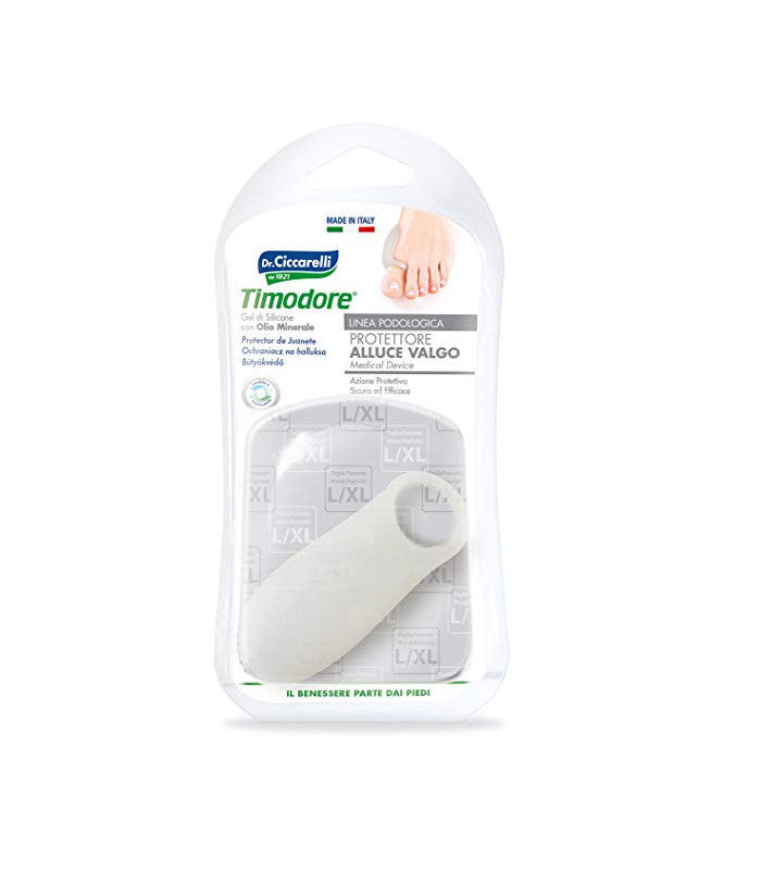 Timodore Protettore Alluce Valgo Gel Di Silicone Taglia L/XL