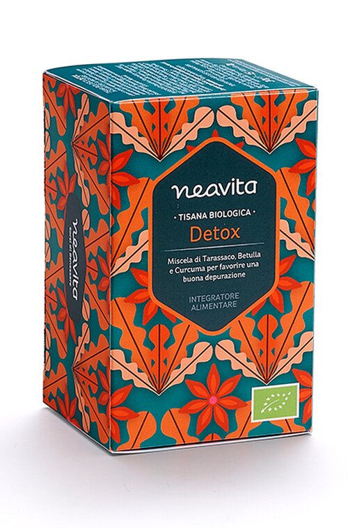Tisana in filtro detox bio 1 pezzo