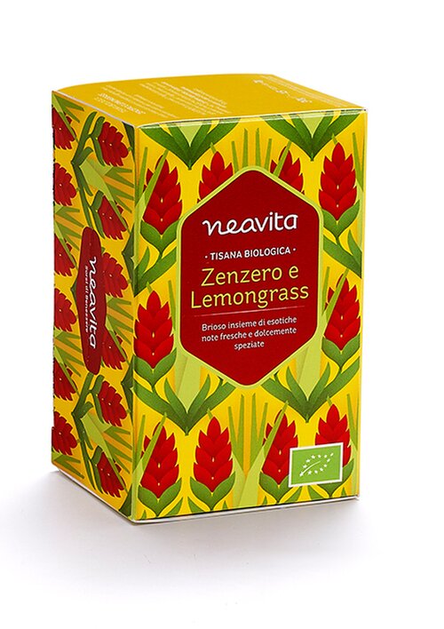 Tisana in filtro zenzero e lemongrass bio 1 pezzo