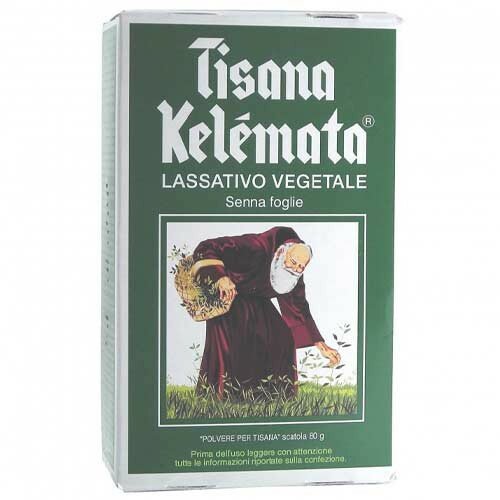 Tisana Kelemata Lassativo Vegetale Senna Foglie 80g