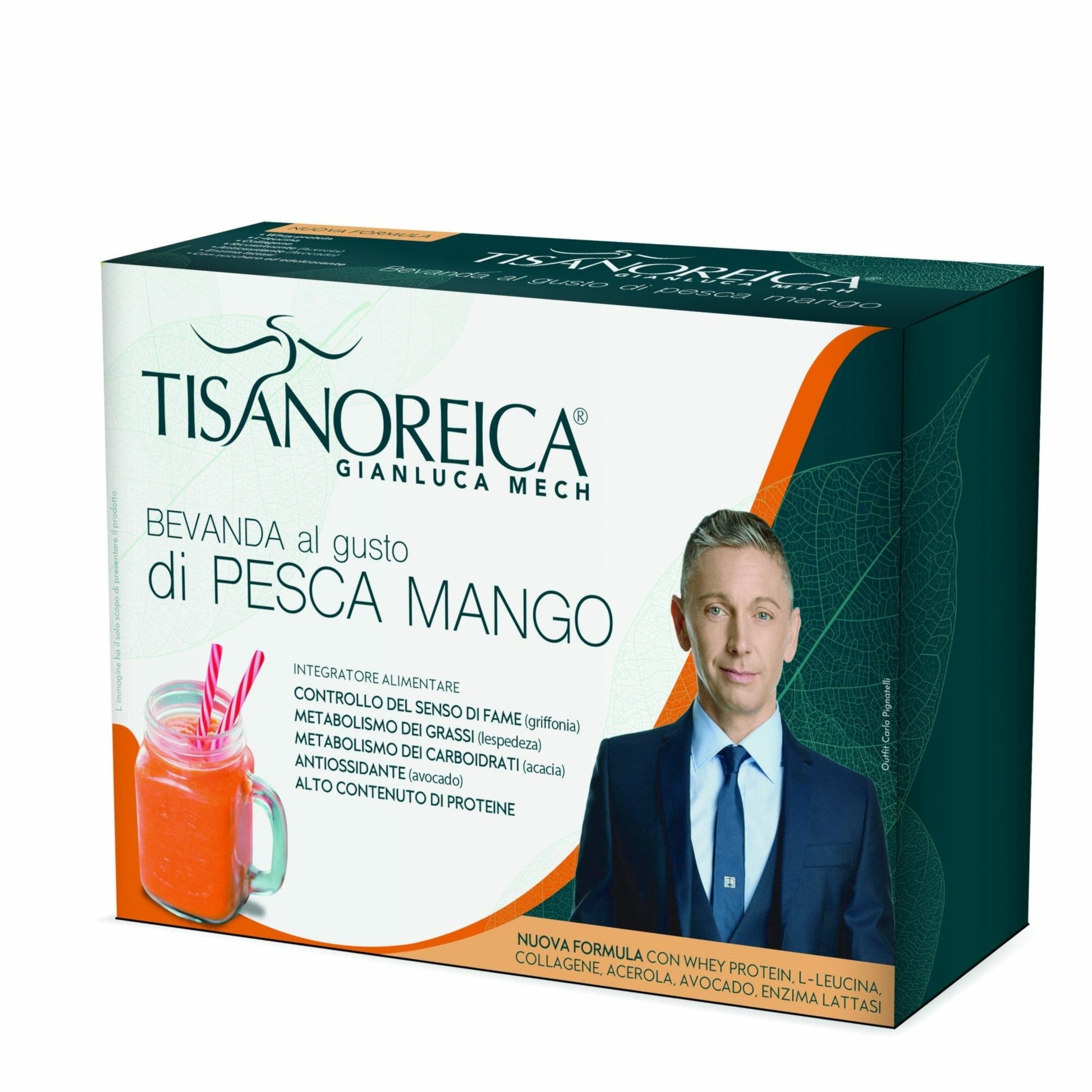 Tisanoreica bevanda pesca mango 29 g x 4 2020