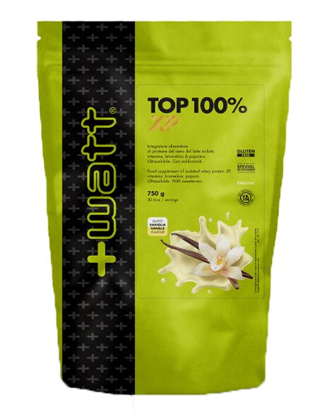 Top 100% xp vaniglia 750 g