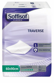 Traversa per incontinenza soffisof classic 8 gocce 60 x 90 15 pezzi