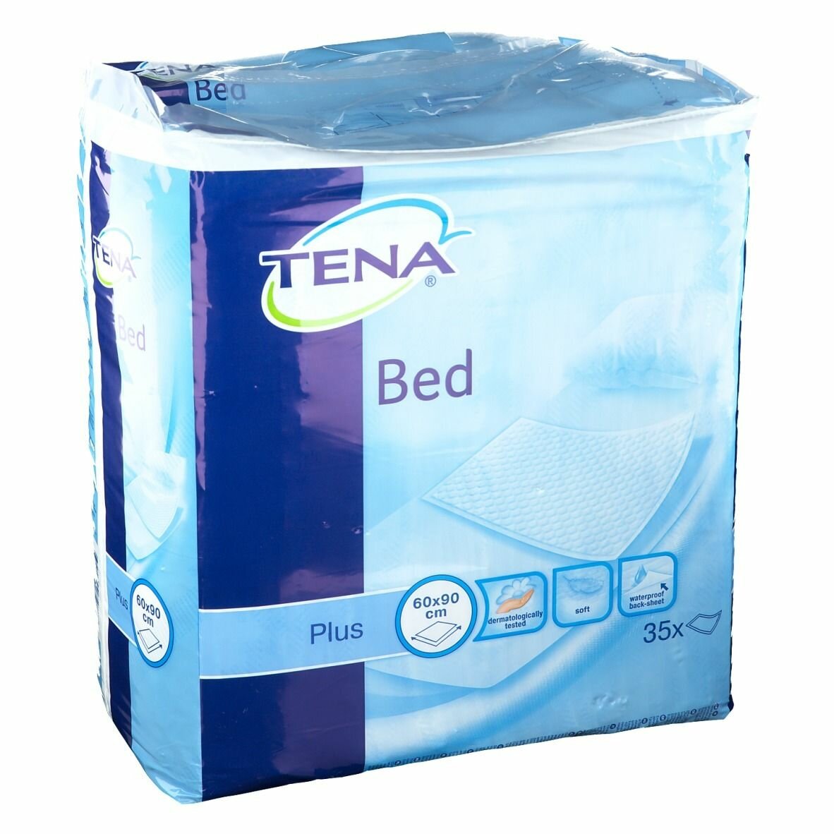 Traversa per incontinenza tena bed plus non rimboccabile 60x90cm 35 pezzi