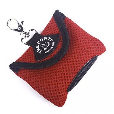Tre ponti easy clean dispenser portasacchetti colore rosso