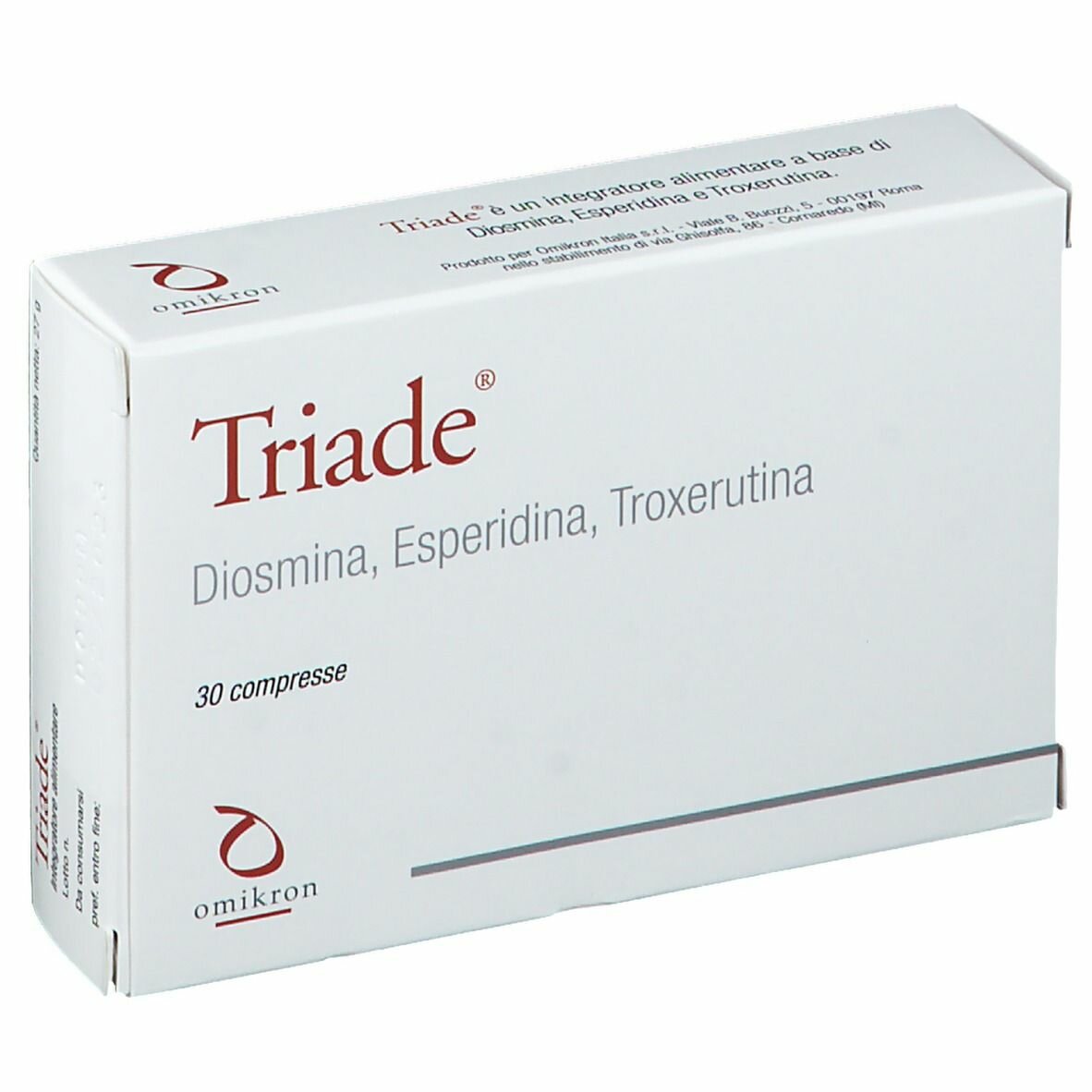 Triade 30 compresse Integratore Circolazione