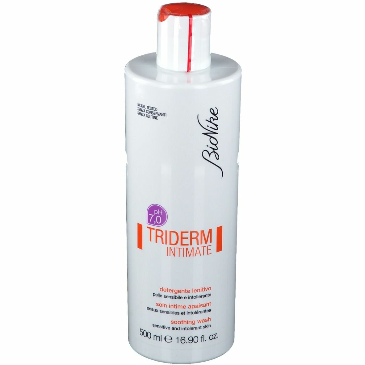 Triderm intimate detergente lenitivo ph 7,0 500 ml