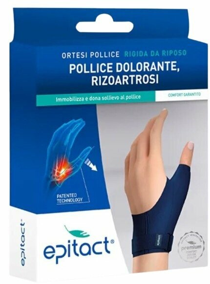 Tutore polso/pollice per tendinite epitact querv'immo destro m