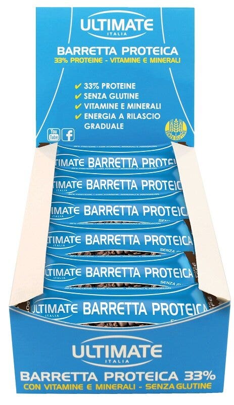 Ultimate barretta proteica caffÃ¨ 24 pezzi da 40g