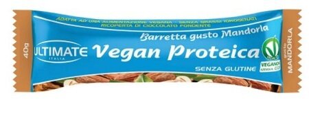 Ultimate barretta vegan proteica mandorla 1 pezzo 40 g